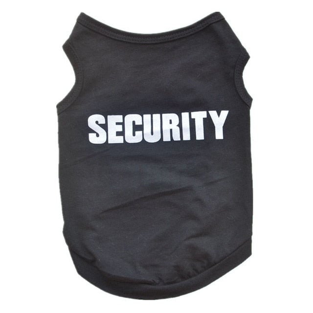 Security Printed Dog Cat Hoodies