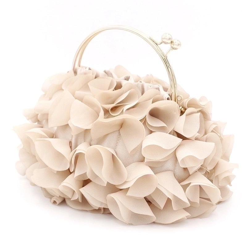 Satin Forging Solid Color Square Evening Bags