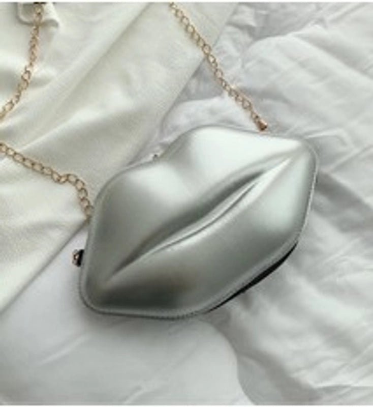 Women's Small Pu Leather Streetwear Chain Bag