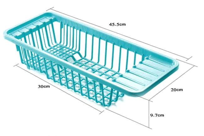 Over The Sink Dish Drainer Basket