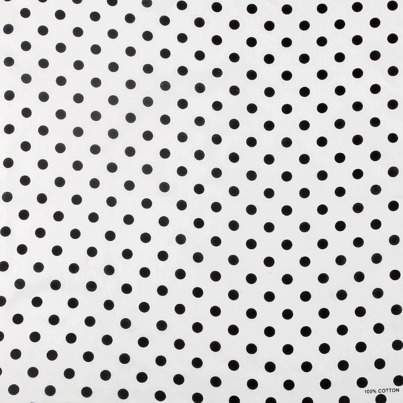 Women's Streetwear Round Dots Cotton Kerchief