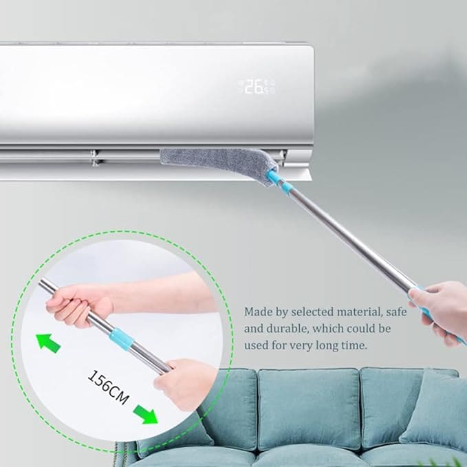 TELESCOPIC MICROFIBER DUSTER FOR HOME CLEANING