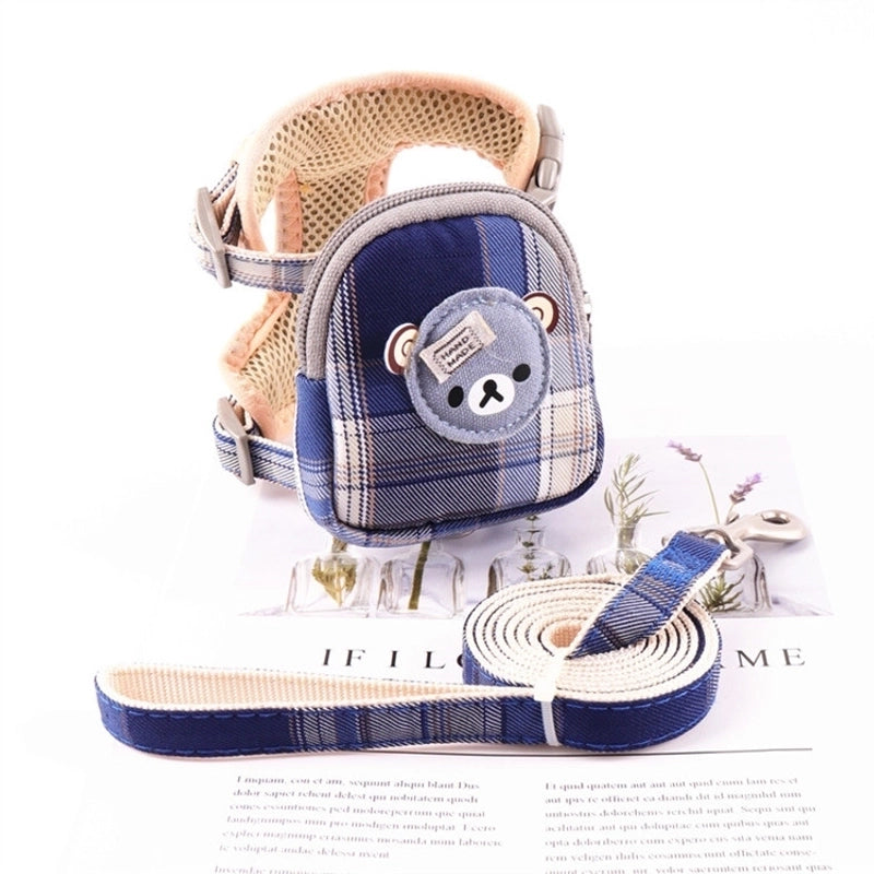 Minimalist Classic Style Polyester Color Block Leash