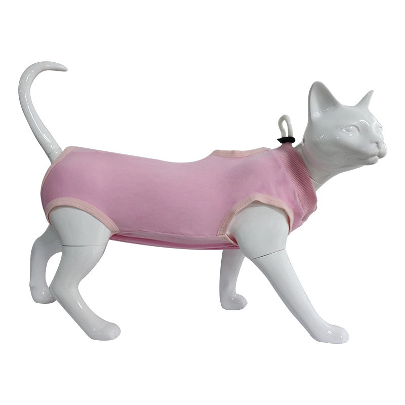 Pet Supplies Cat Clothes After Sterilization Clothing Anti-licking Soft Super Elastic Comfortable Pet Clothes Outlet