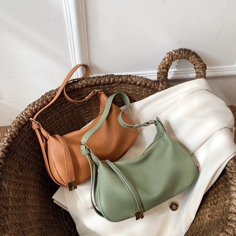 Women's All Seasons Pu Leather Classic Style Shoulder Bag