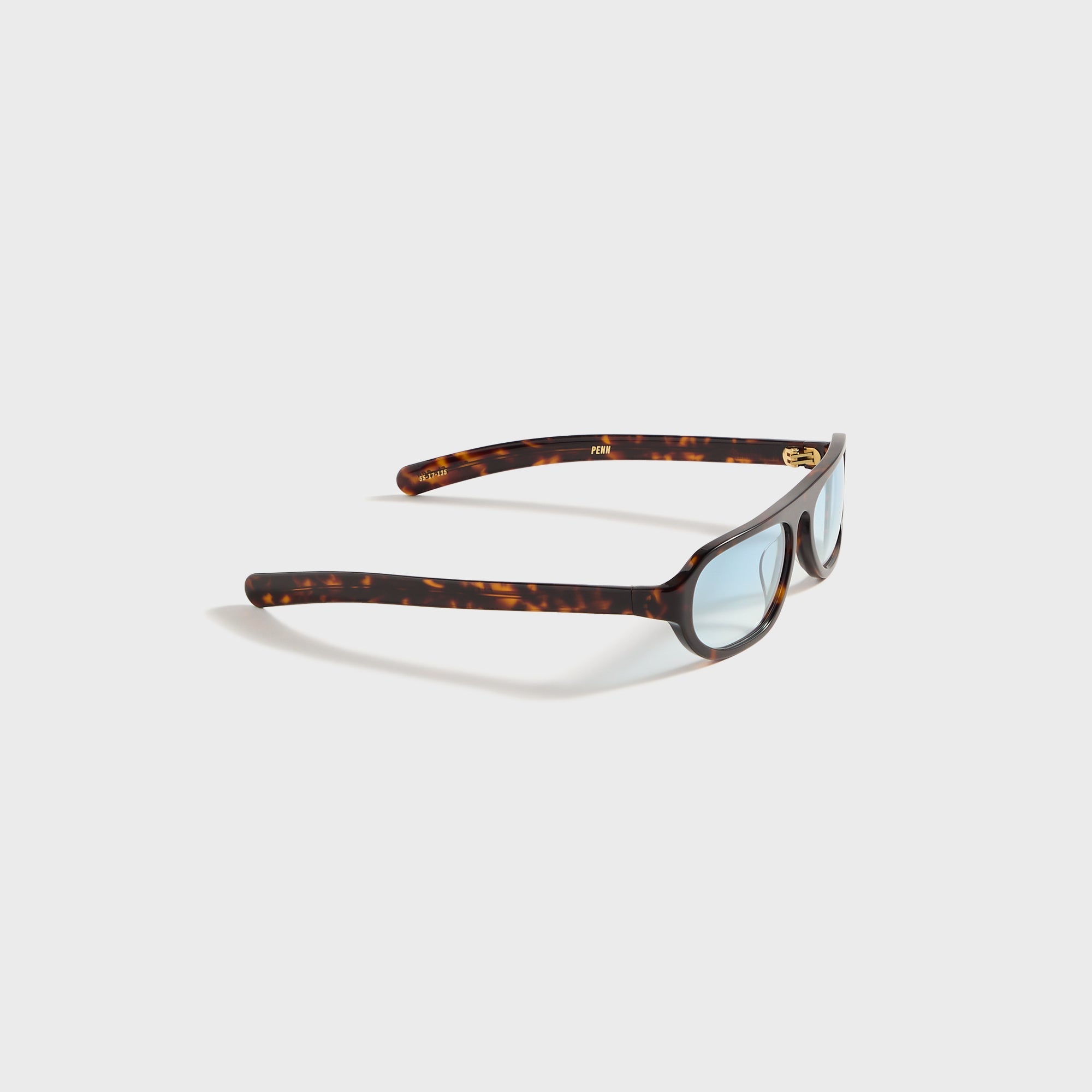 Flatlist Penn - Dark Tortoise / Blue Gradient Lens