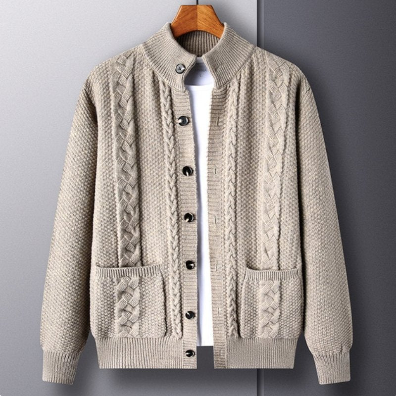 Refined Knit Cardigan Jacket