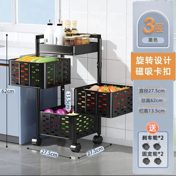 New Style Rotating Metal Trolly