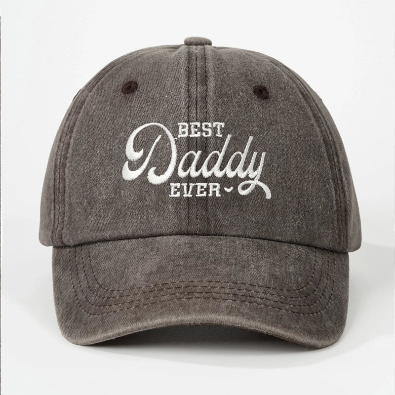Unisex Commute Letter Embroidery Curved Eaves Baseball Cap