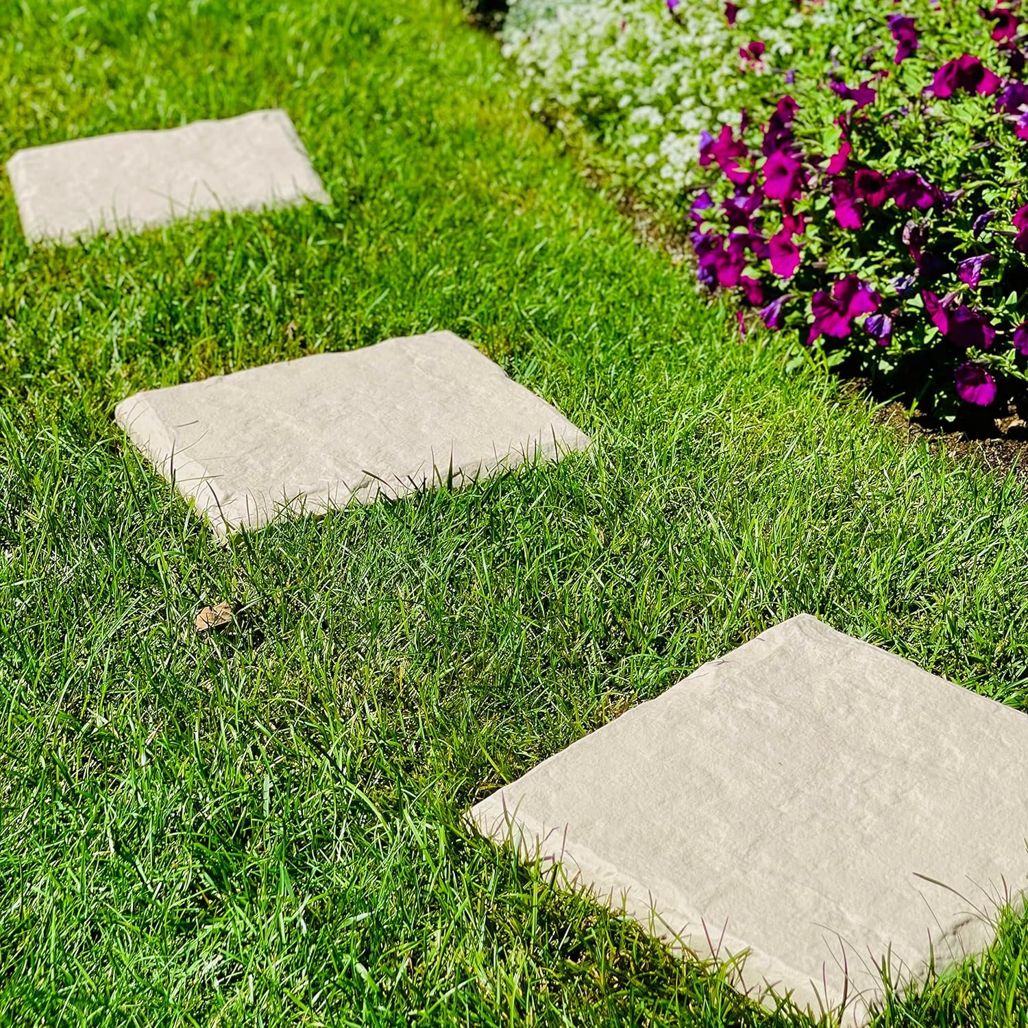 🔥2024 Best Sale 🌸8PCS Stepping Stones & Greystone Landscape Edging for Lawn & Garden