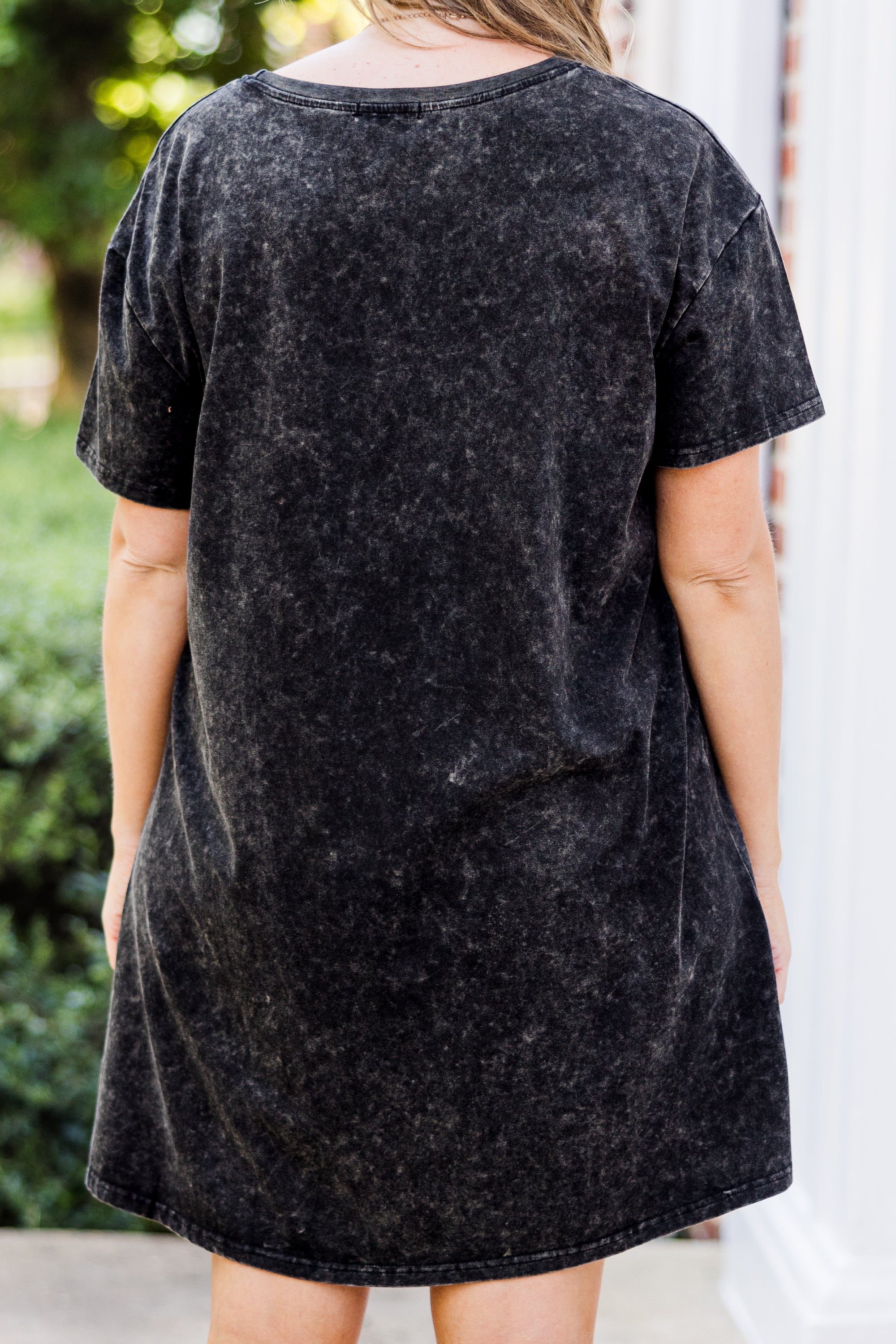 Game Days Are For The Girls T-Shirt Dress. Black