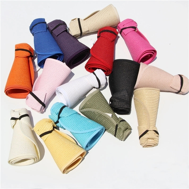 Women's Fashion Solid Color Wide Eaves Sun Hat