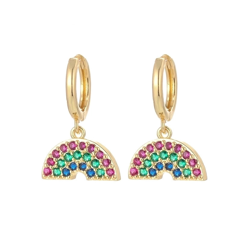 Copper Plating Geometric Zircon