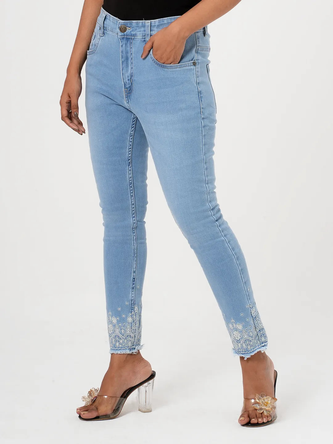 Women Denim Long Pant