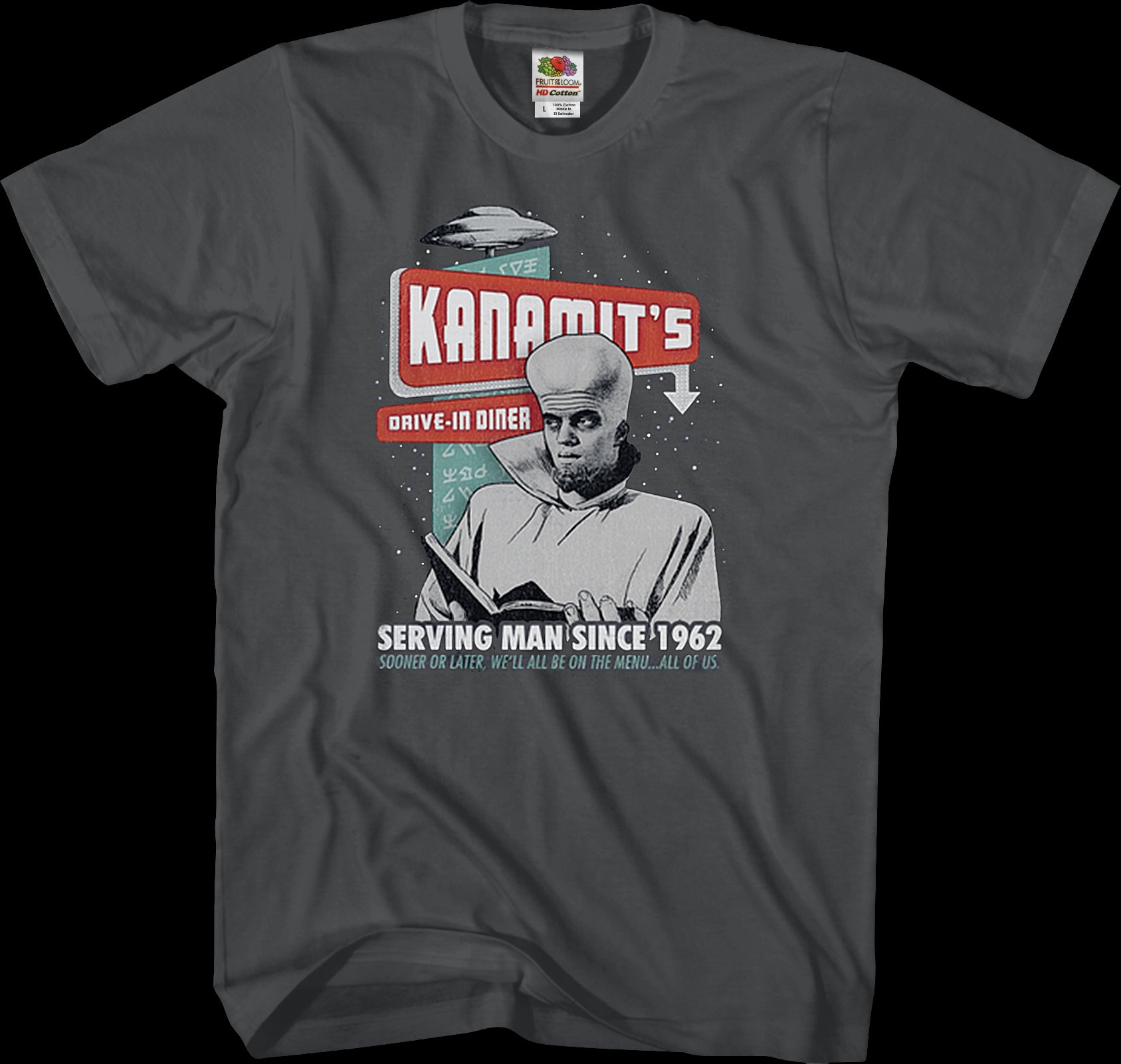 To Serve Man Twilight Zone T-Shirt