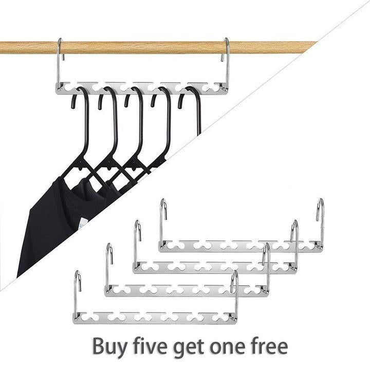 (80% OFF Today) Magic Hangers Closet Space Saving ( Plastic and Metal )