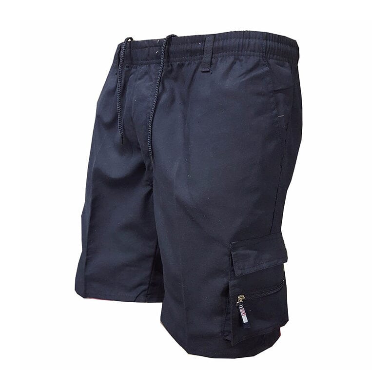 Men's Casual Elasticated Waist Cargo Shorts