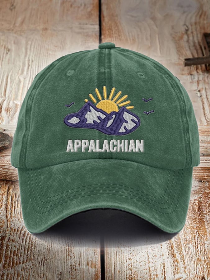 Unisex Distressed Washed Cotton Appalachia Strong Hot Spot Hat