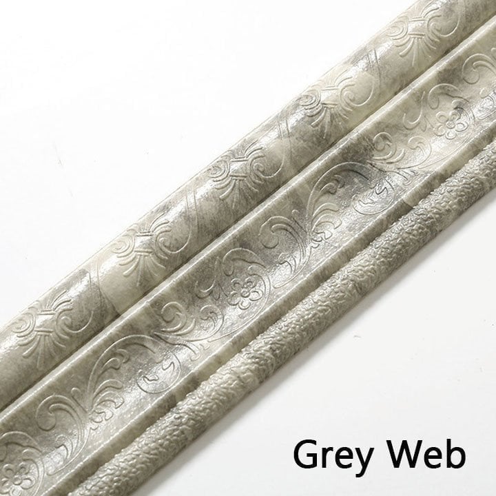 🔥 Self-Adhesive Environmental Protection 3D Wall Edging Strip (7.55 FEET/ROLL)