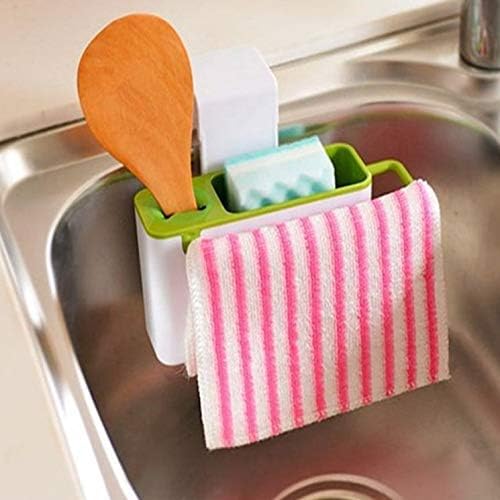 Suction Sponge Holder For Kitchen Sink – Multifunctional Kitchen Sink Sponge Holder