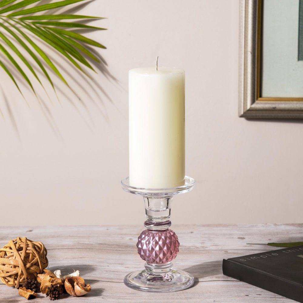 Poesia Candle Holder Medium - Violet