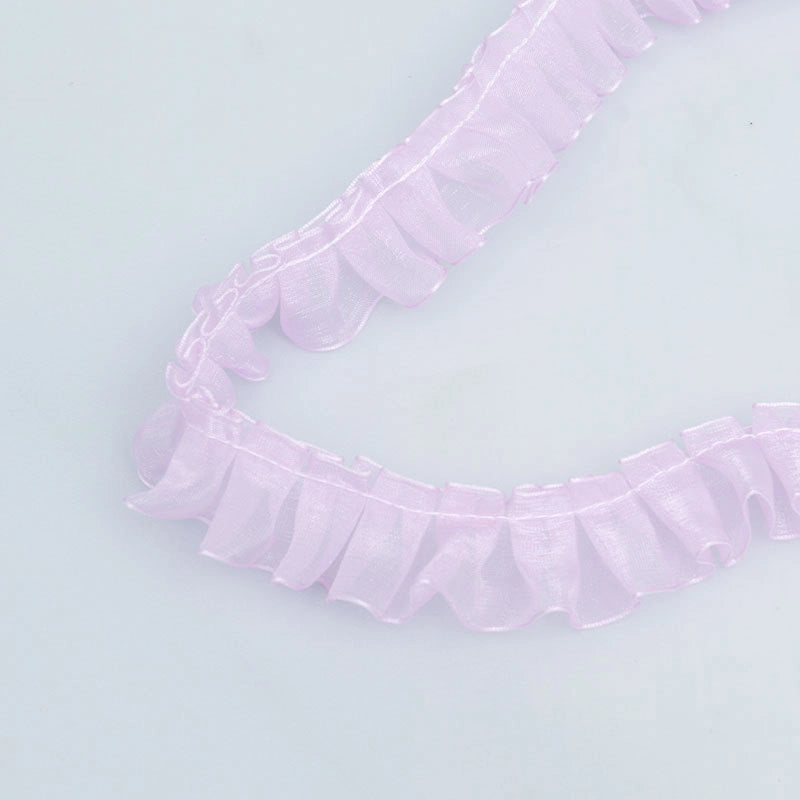 Sweet Solid Color Organza Tape Pet Accessories 1 Piece