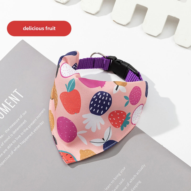 Pet Clothing Accessories Dog Scarf Pet Triangle Saliva Towel Dog Accessories