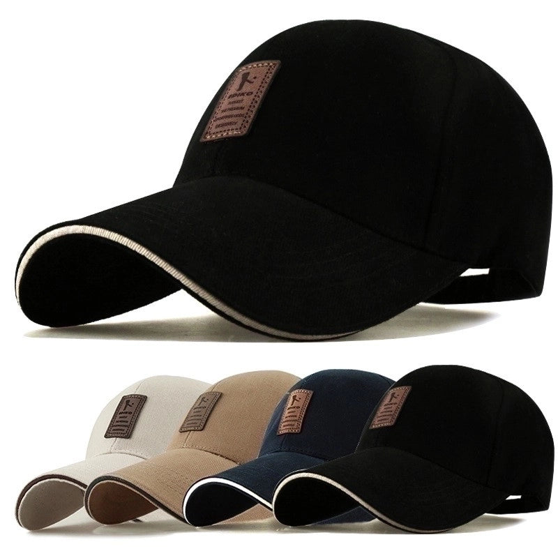 Unisex Minimalist Letter Curved Eaves Baseball Cap