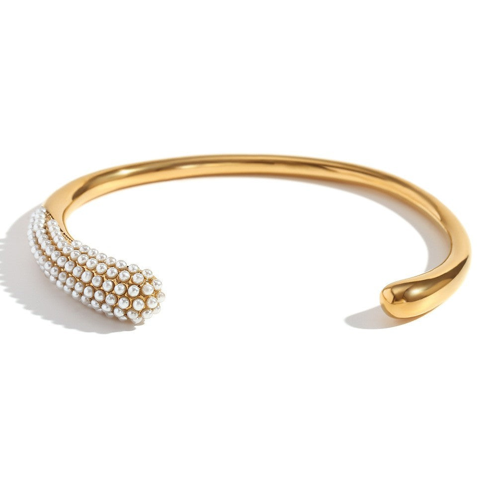 Fashion Circle Geometric Stainless Steel Electroplating Necklaces