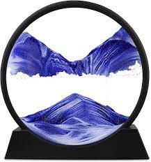 3D Artistic Round Glass Sandscape | 7 Inch