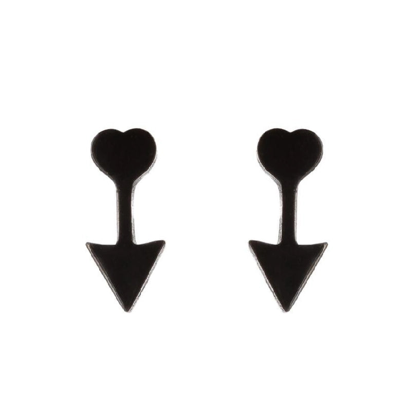 1 Pair Minimalist Sun Plating 304 Stainless Steel 18K Gold Plated Ear Studs