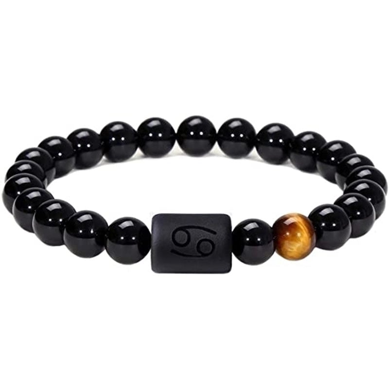 Minimalist Constellation Natural Stone Beaded Carving Bracelets