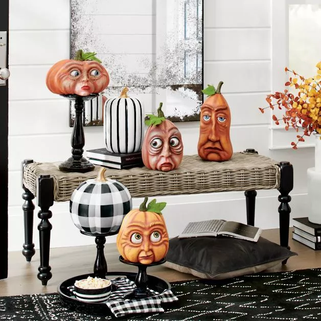 🤣Funny Pumpkin Garden Decoration Indoor Decorations🎁