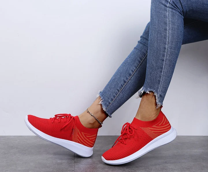 Summer Women Breathable Mesh Hollow Comfortable Casual Shoes