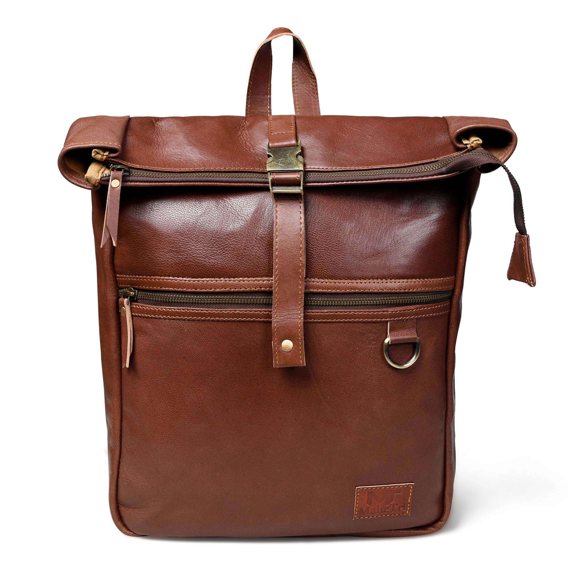 Roll-Top Backpack- Vintage