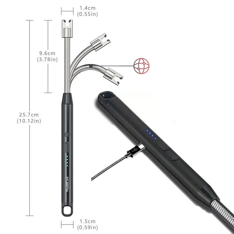 RECHARGEABLE ELECTRIC LIGHTER (TYPE C)