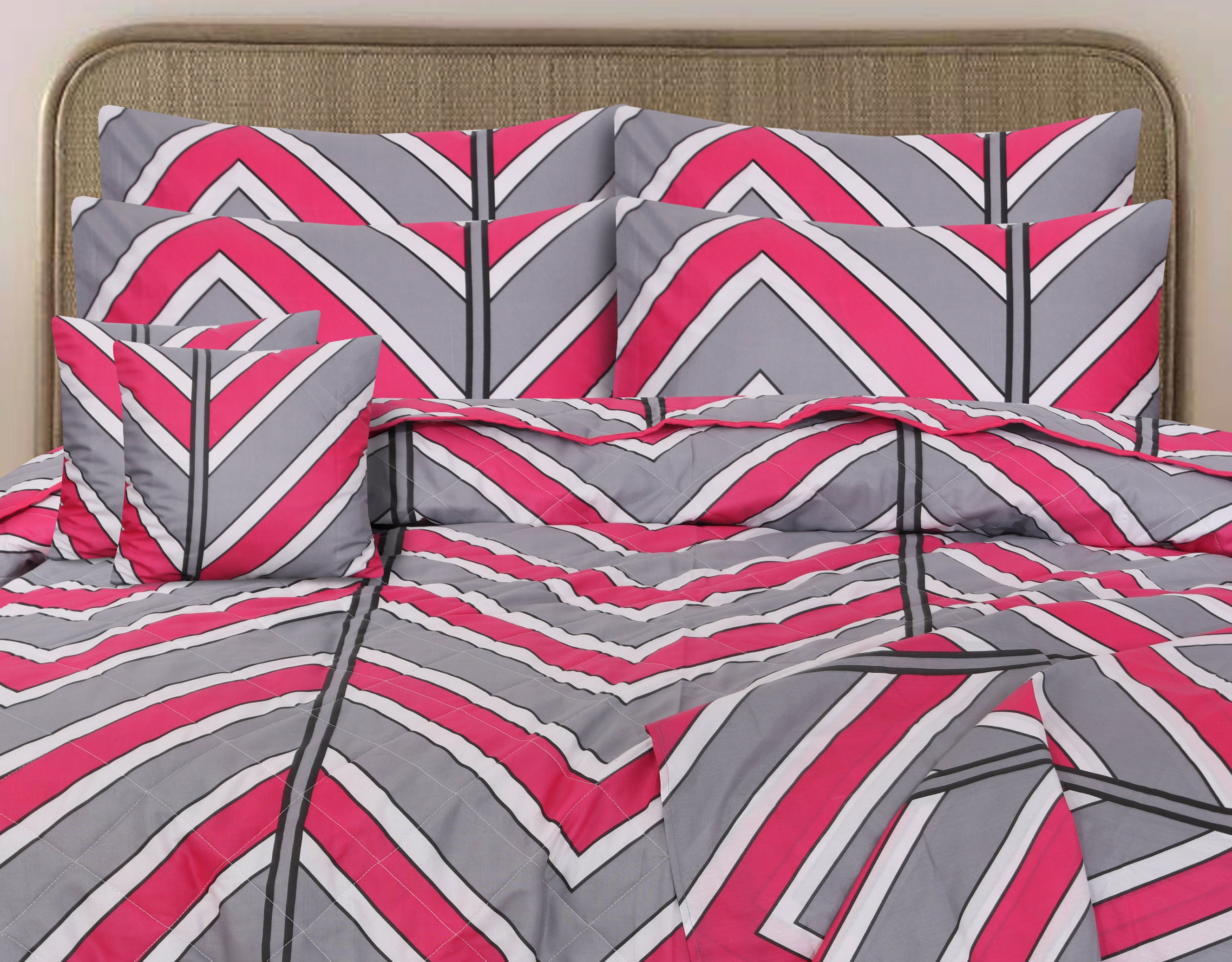 Grey Arctic - Comforter 8pcs Set