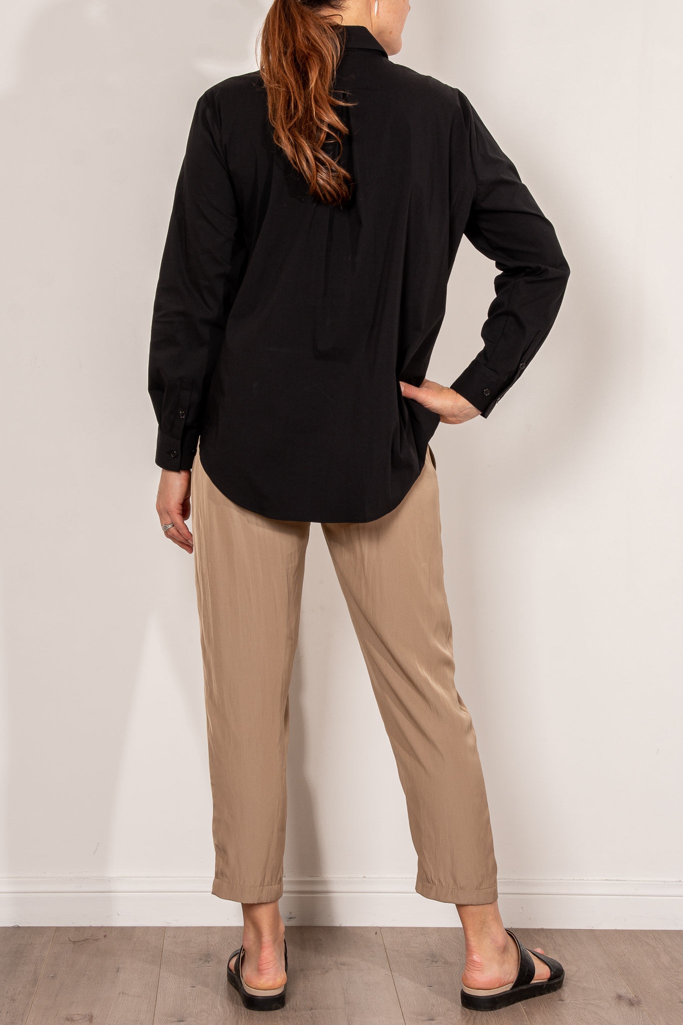 Mela Purdie Zip Front Shirt Microprene