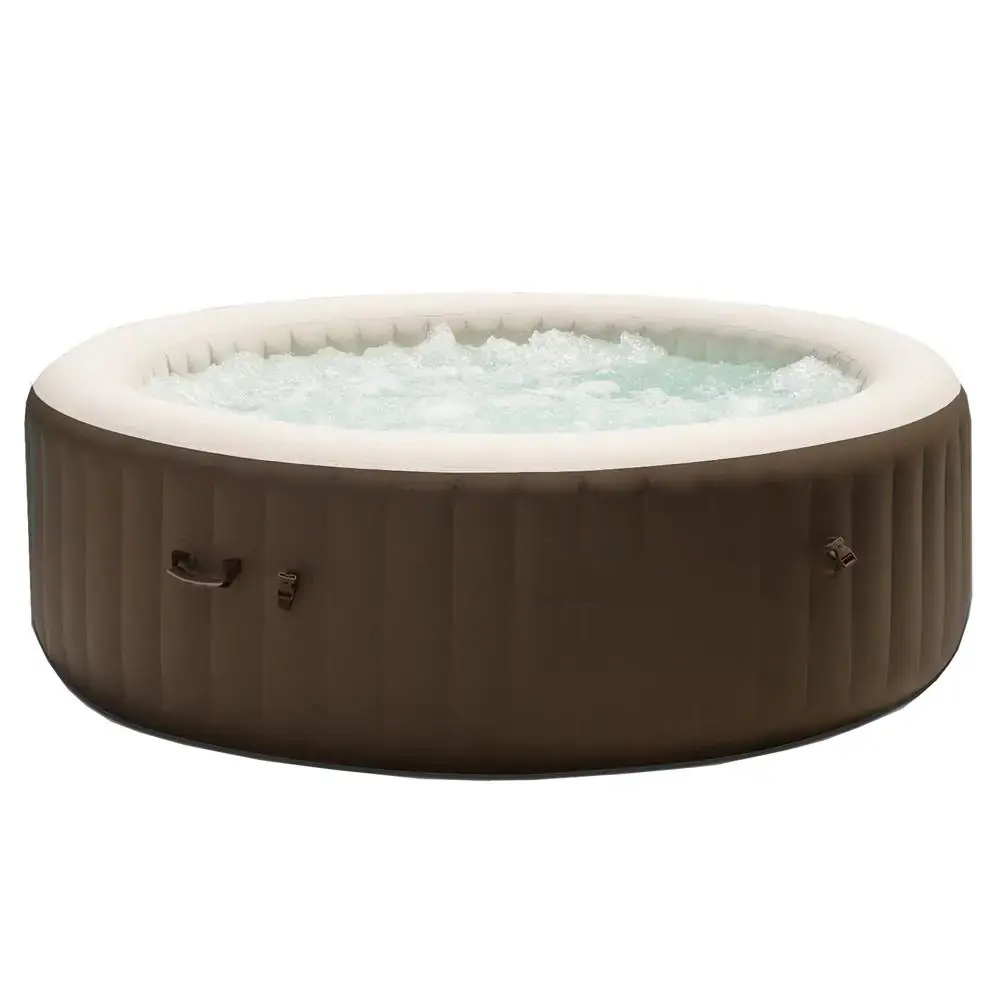 ⏰Last Day Sale $29.95💥Coleman Inflatable Spa Hot Tub with Heated Water System and 140 Bubble Jets🛀| Fits Up to 4 People