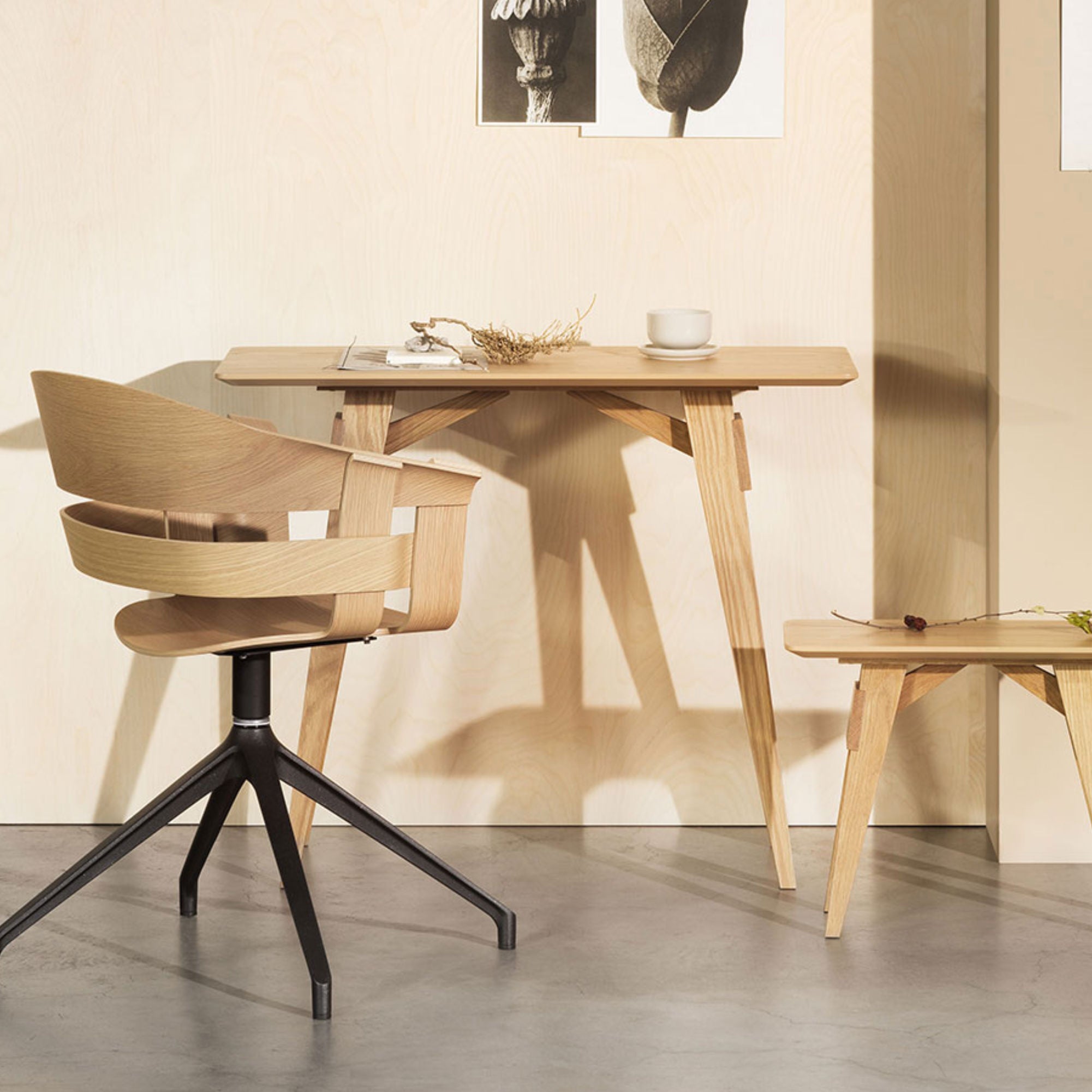 Design House Stockholm Arco Small Desk. oak
