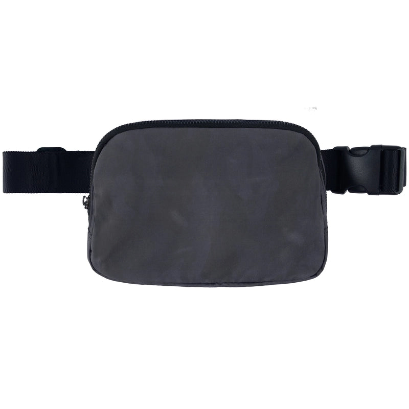 Women's Sports Solid Color Nylon Waist Bags