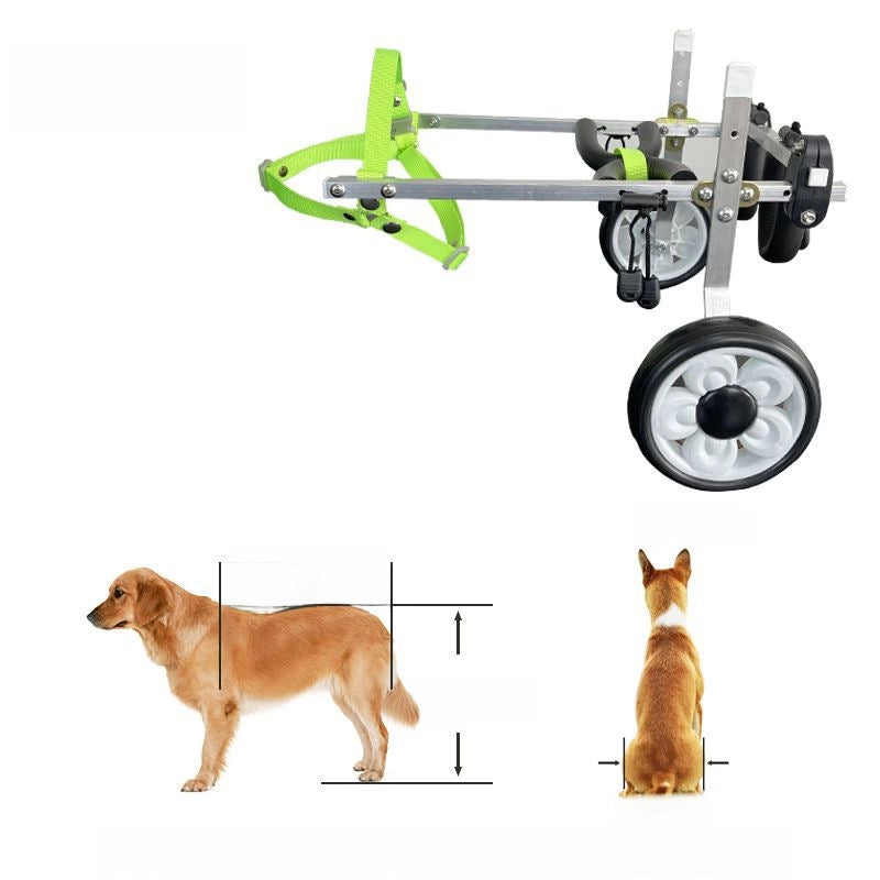 Hp Disabled Dog Wheelchair Dog Hind Limb Assist Big Puppy Universal Rehabilitation Aid Exercise Hind Leg Support