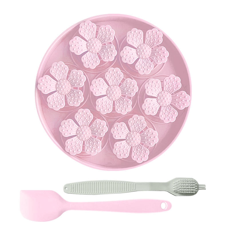 Cat And Dog Tableware Silicone Licking Plate Dog Licking Plate Slow Food Mat Silicone Plate Bowl Smell Licking Pad Licking Plate In Stock