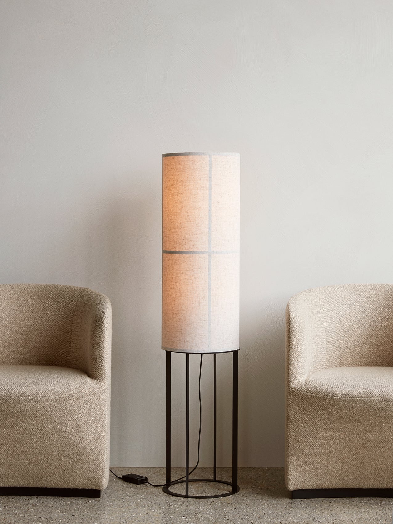 Hashira High Floor Lamp. Raw