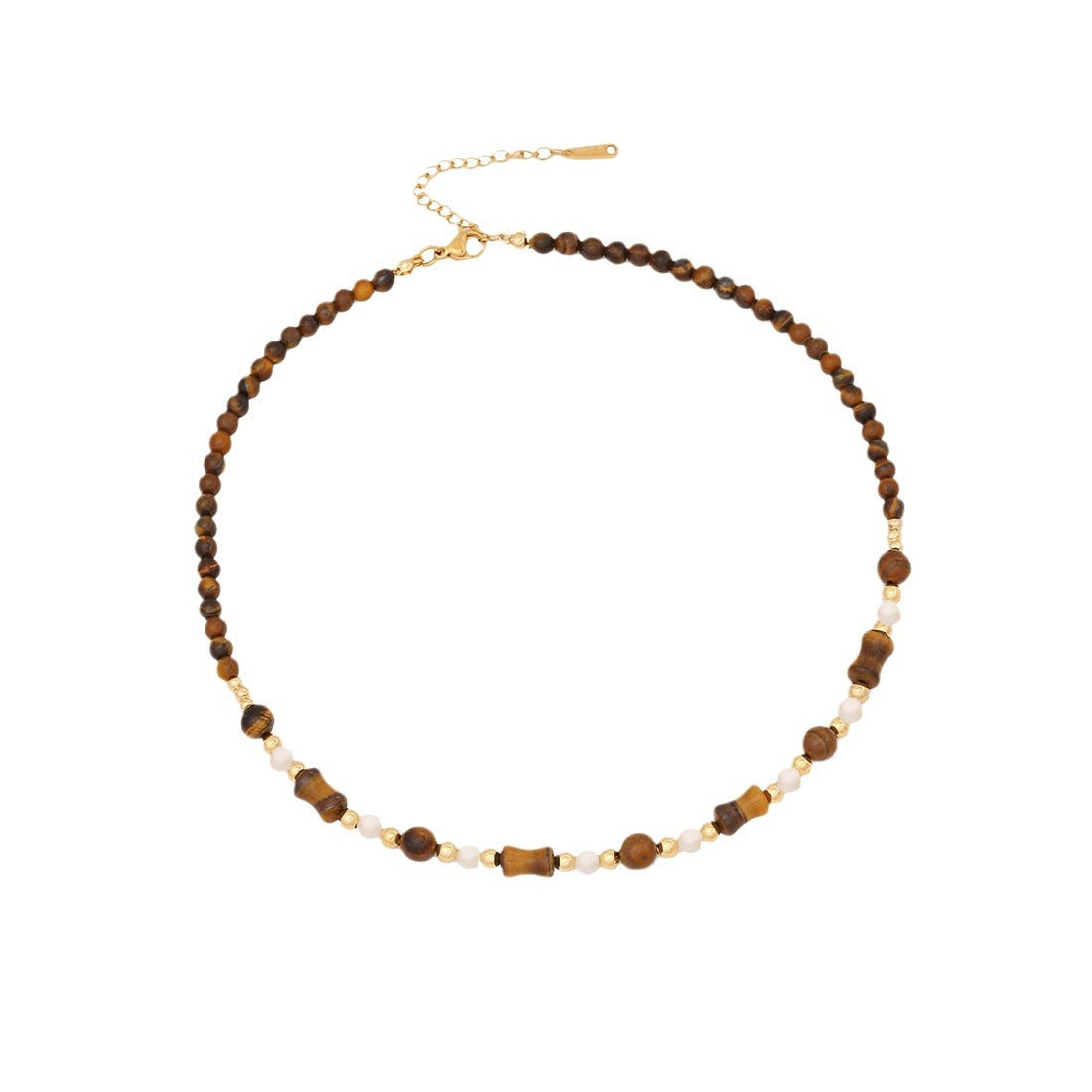 Shell Tiger Eye Handmade Necklaces