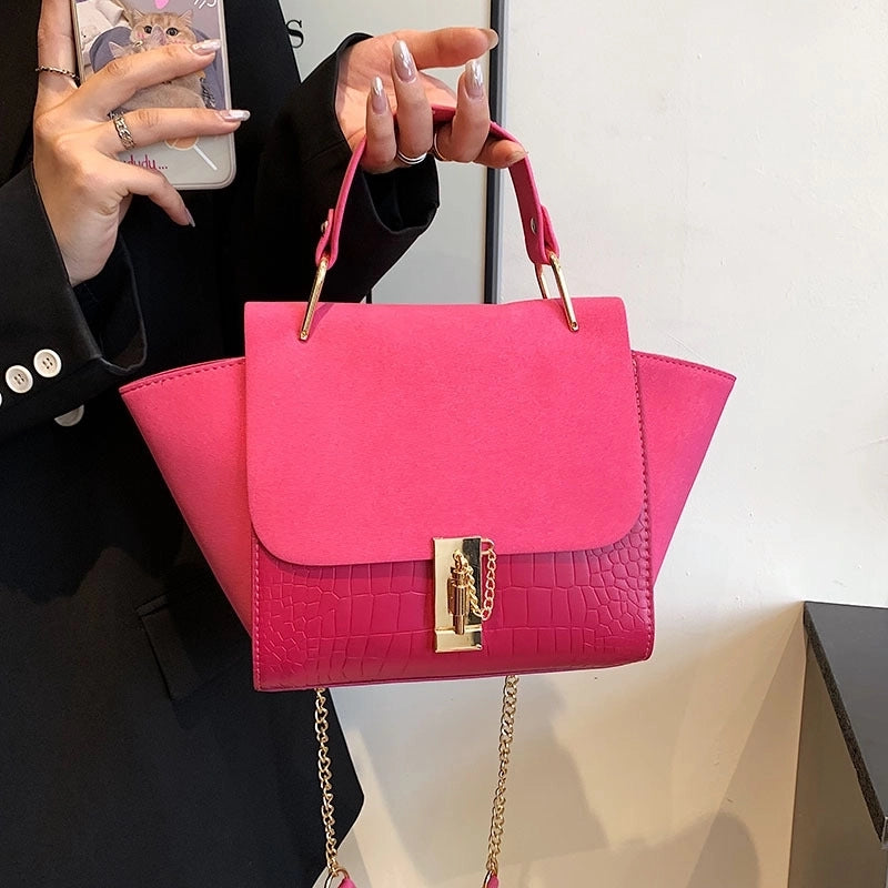 Women's Medium All Seasons Pu Leather Streetwear Handbag
