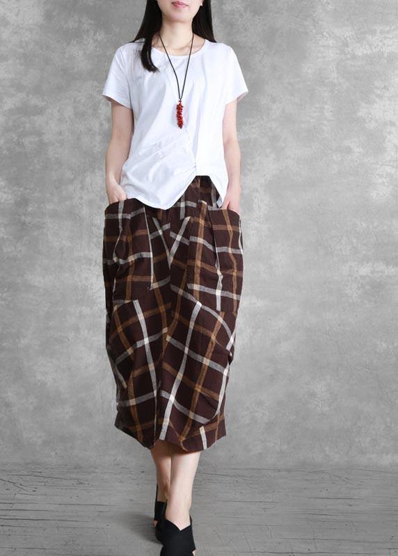 Women's dress English half skirt all match temperament irregular skirt