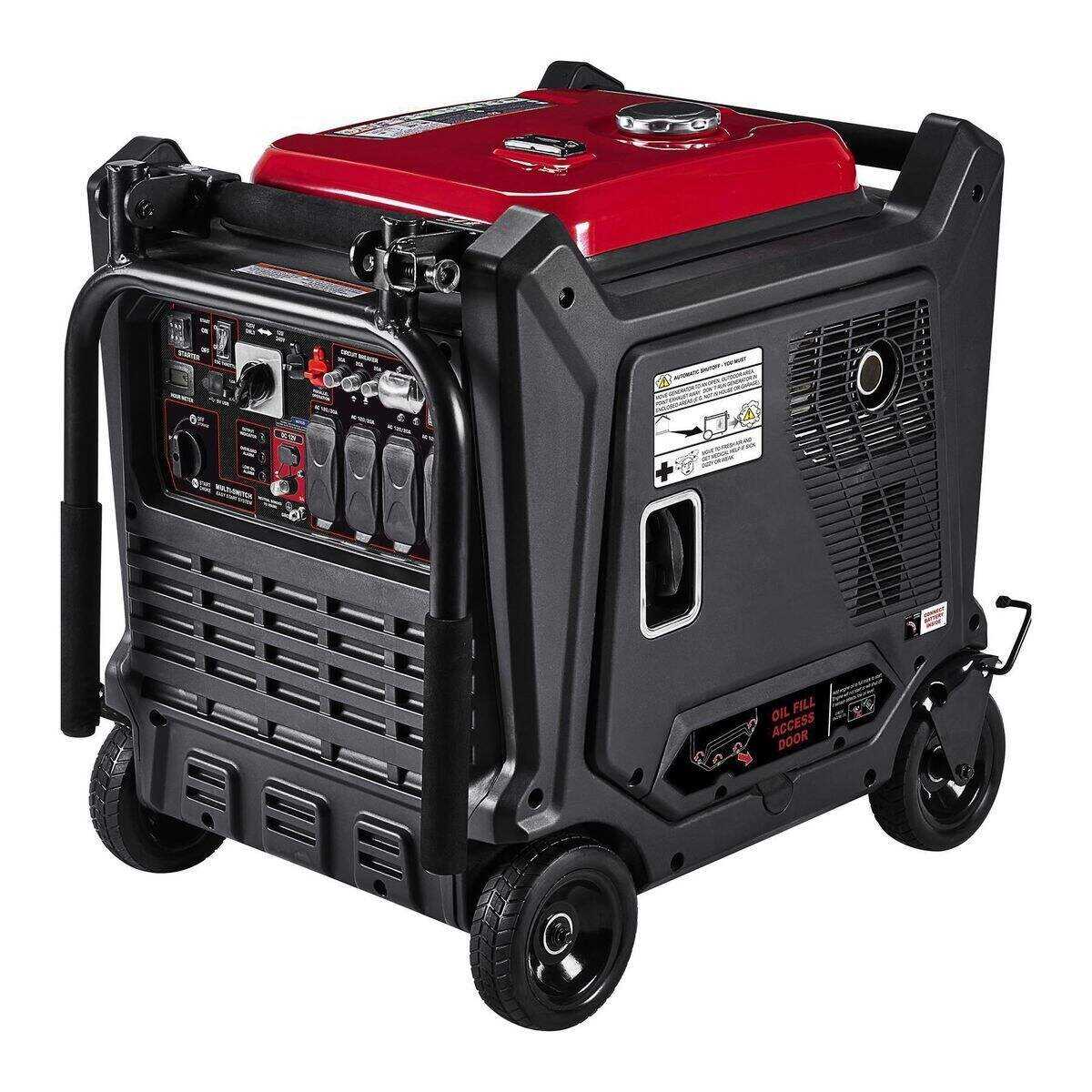 9500 Watt Super Quiet Inverter Generator With CO SECURE Technology