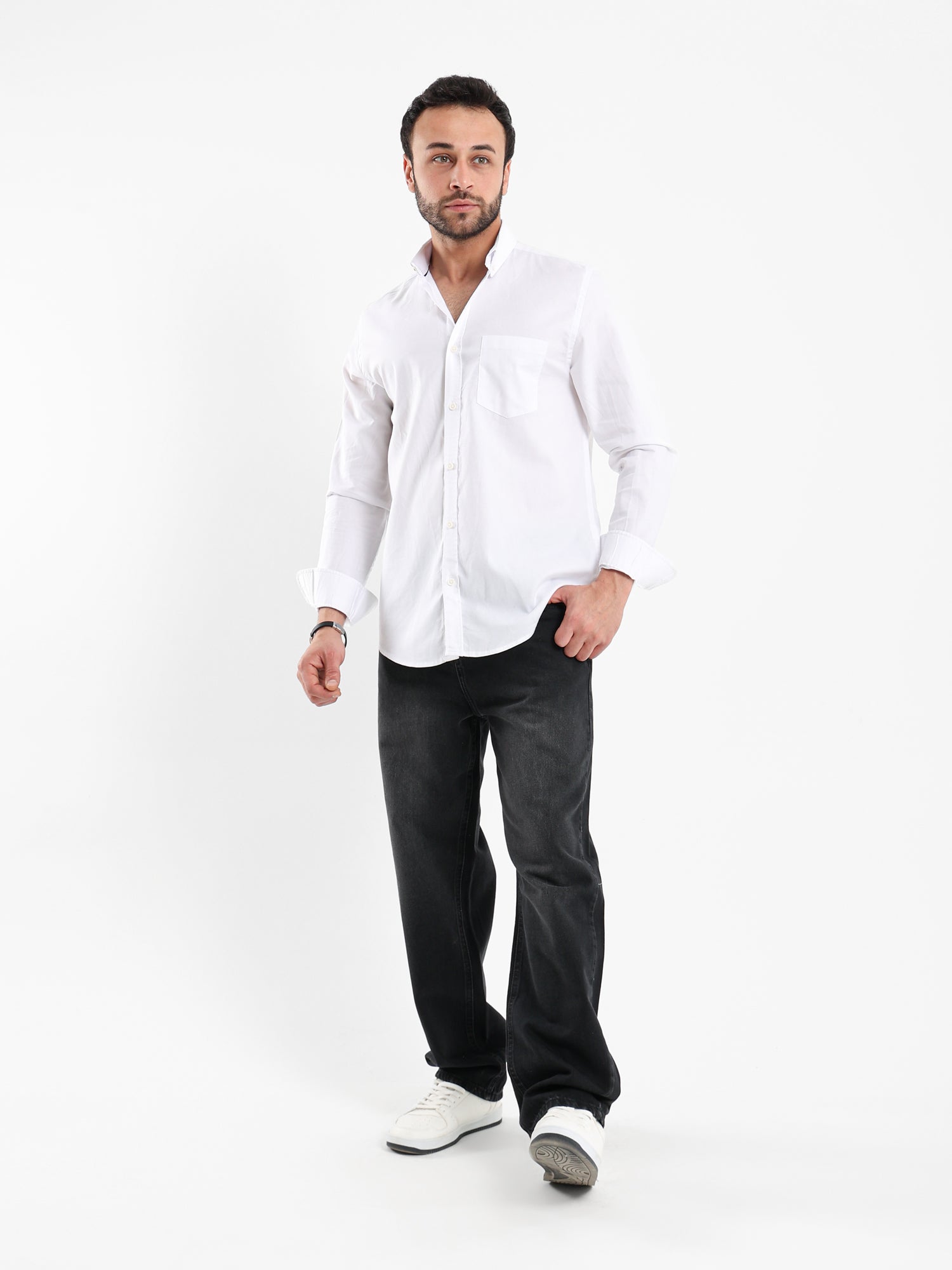 Oxford Shirt Regular Fit with Chest Pocket