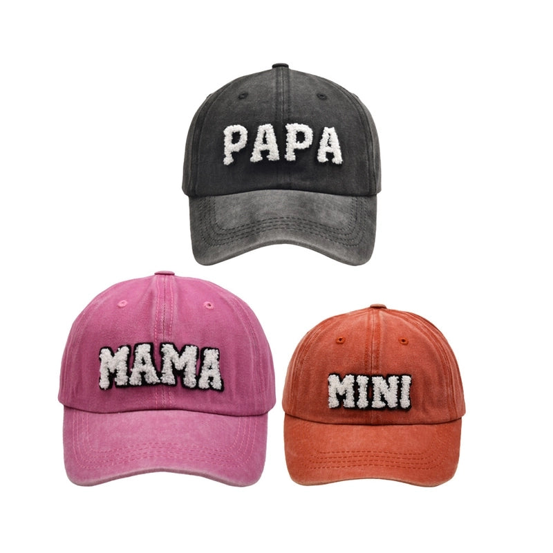 Women's Basic Color Block Curved Eaves Baseball Cap
